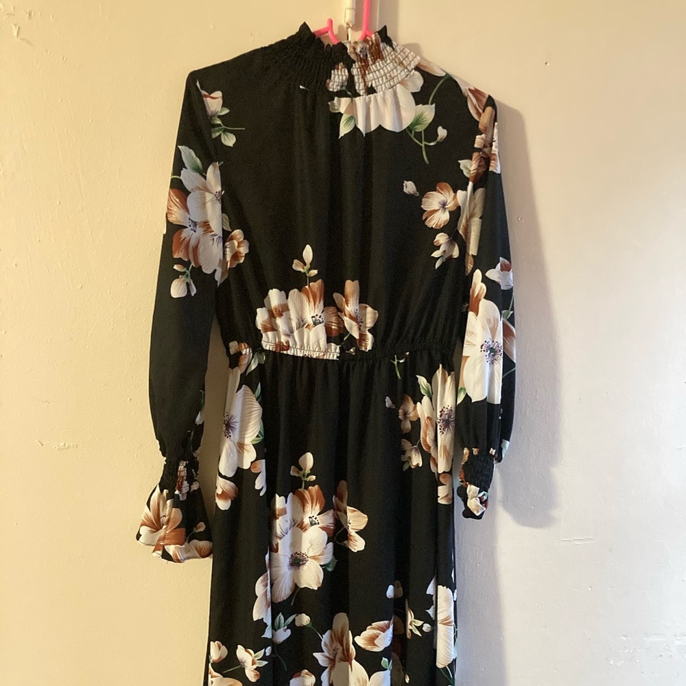 It’s a flower dress. For a group in need.